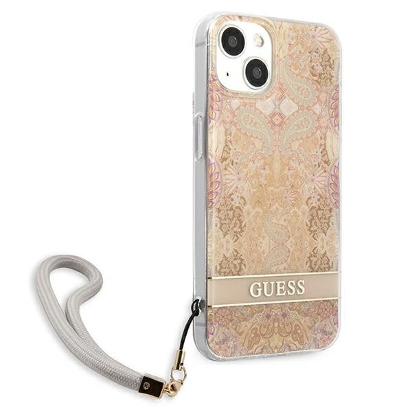 Guess GUHCP13SHFLSD, sopii iPhone 13 minille, kultainen hinta ja tiedot | Puhelimen kuoret ja kotelot | hobbyhall.fi