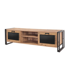 Kalune Design Arcas Norma, TV-pöytä ruskea/musta hinta ja tiedot | TV-tasot | hobbyhall.fi