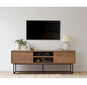 Kalune Design Rodez TV-pöytä 140, ruskea/musta hinta ja tiedot | TV-tasot | hobbyhall.fi