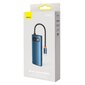 Baseus Gleam 6in1 -sovitin Hpe C - USB Type C hinta ja tiedot | Adapterit | hobbyhall.fi