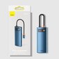 Baseus Gleam 6in1 -sovitin Hpe C - USB Type C hinta ja tiedot | Adapterit | hobbyhall.fi