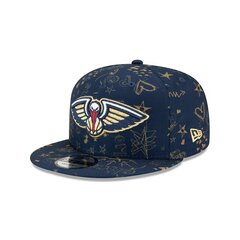 NBA New Orleans Pelicans kepurė su snapeliu CAP PEL Dark Elctric Blue hinta ja tiedot | Pelien oheistuotteet | hobbyhall.fi