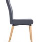 Halmar K273, harmaan värinen 4 tuolin setti hinta ja tiedot | Ruokapöydän tuolit | hobbyhall.fi