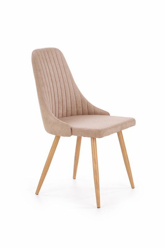 4 tuolin setti K285, beige hinta ja tiedot | Ruokapöydän tuolit | hobbyhall.fi