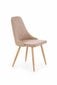 4 tuolin setti K285, beige hinta ja tiedot | Ruokapöydän tuolit | hobbyhall.fi