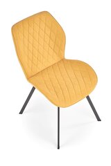 Halmar K360 4 tuolin setti, keltainen hinta ja tiedot | Ruokapöydän tuolit | hobbyhall.fi