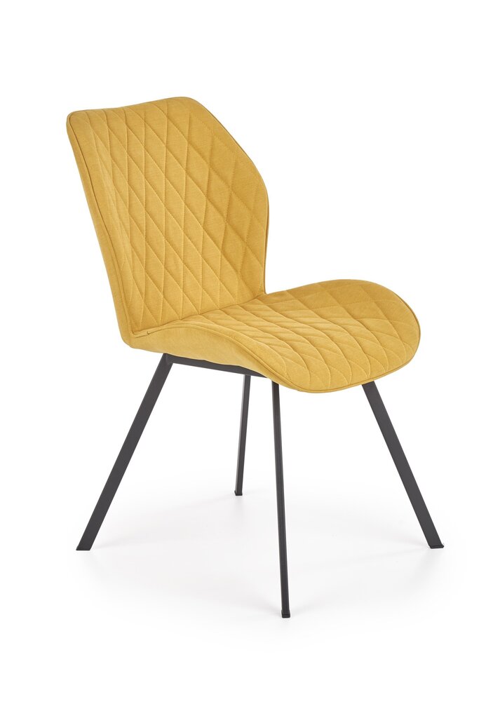 Halmar K360 4 tuolin setti, keltainen hinta ja tiedot | Ruokapöydän tuolit | hobbyhall.fi