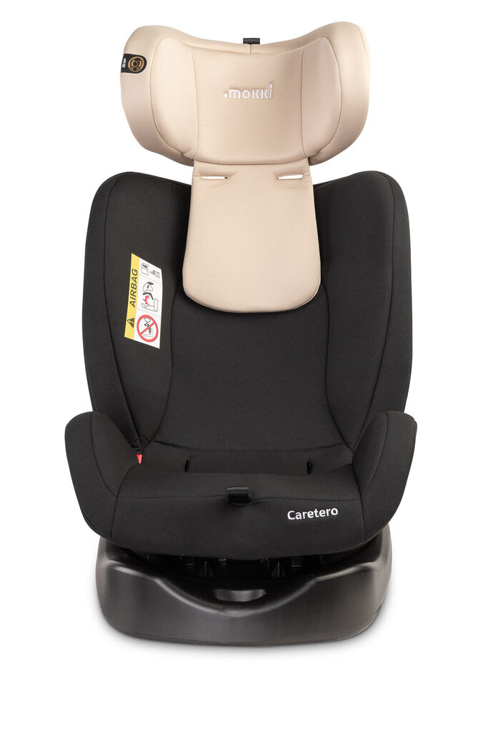 Caretero Mokki Isofix, 0-36 kg, grafiitin värinen turvaistuin hinta ja tiedot | Turvaistuimet | hobbyhall.fi