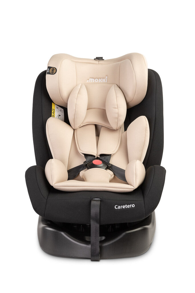 Caretero Mokki Isofix, 0-36 kg, grafiitin värinen turvaistuin hinta ja tiedot | Turvaistuimet | hobbyhall.fi