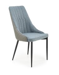 2 tuolin setti Halmar K448, harmaa/sininen hinta ja tiedot | Ruokapöydän tuolit | hobbyhall.fi