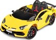 Sähköauto lapsille Toyz Lamborghini, keltainen hinta ja tiedot | Lasten sähköautot | hobbyhall.fi