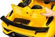 Sähköauto lapsille Toyz Lamborghini, keltainen hinta ja tiedot | Lasten sähköautot | hobbyhall.fi