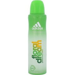 Spray deodorantti Adidas Floral Dream naisille 150 ml hinta ja tiedot | Naisten ihonhoito | hobbyhall.fi
