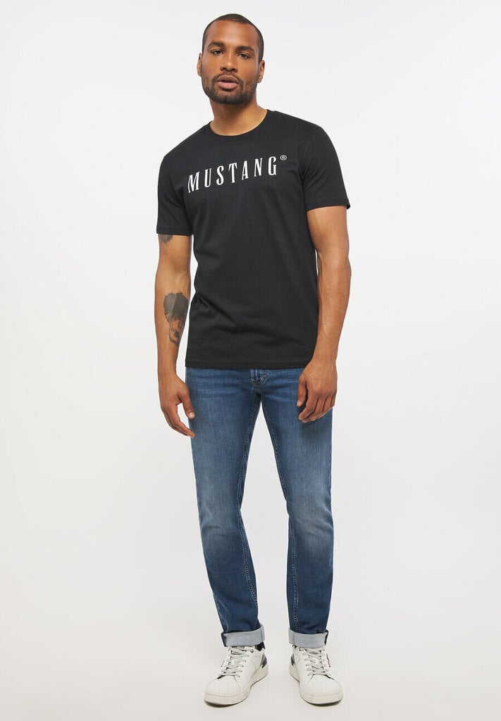 Mustang Miesten T-paita, musta hinta ja tiedot | Miesten T-paidat | hobbyhall.fi