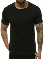 Mainos: miesten musta t-paita Musta Musta hinta ja tiedot | Miesten T-paidat | hobbyhall.fi