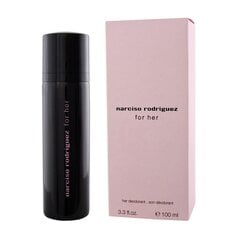 Narciso Rodriguez For Her deodorantti 100 ml hinta ja tiedot | Narciso Rodriguez Hajuvedet ja kosmetiikka | hobbyhall.fi