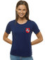 Naisten tummansininen T-paita HERBAS hinta ja tiedot | Naisten T-paidat | hobbyhall.fi