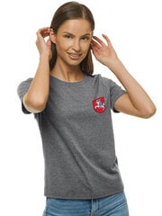 Naisten tummanharmaa T-paita HERBAS hinta ja tiedot | Naisten T-paidat | hobbyhall.fi