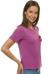 Naisten violetti T-paita HERBAS hinta ja tiedot | Naisten T-paidat | hobbyhall.fi