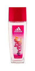 Suihkedeodorantti Adidas Fruity Rhythm naisille 75 ml hinta ja tiedot | Naisten ihonhoito | hobbyhall.fi