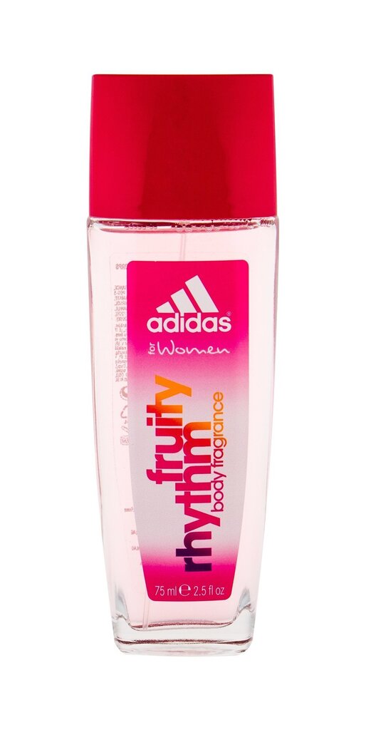 Suihkedeodorantti Adidas Fruity Rhythm naisille 75 ml hinta ja tiedot | Naisten ihonhoito | hobbyhall.fi
