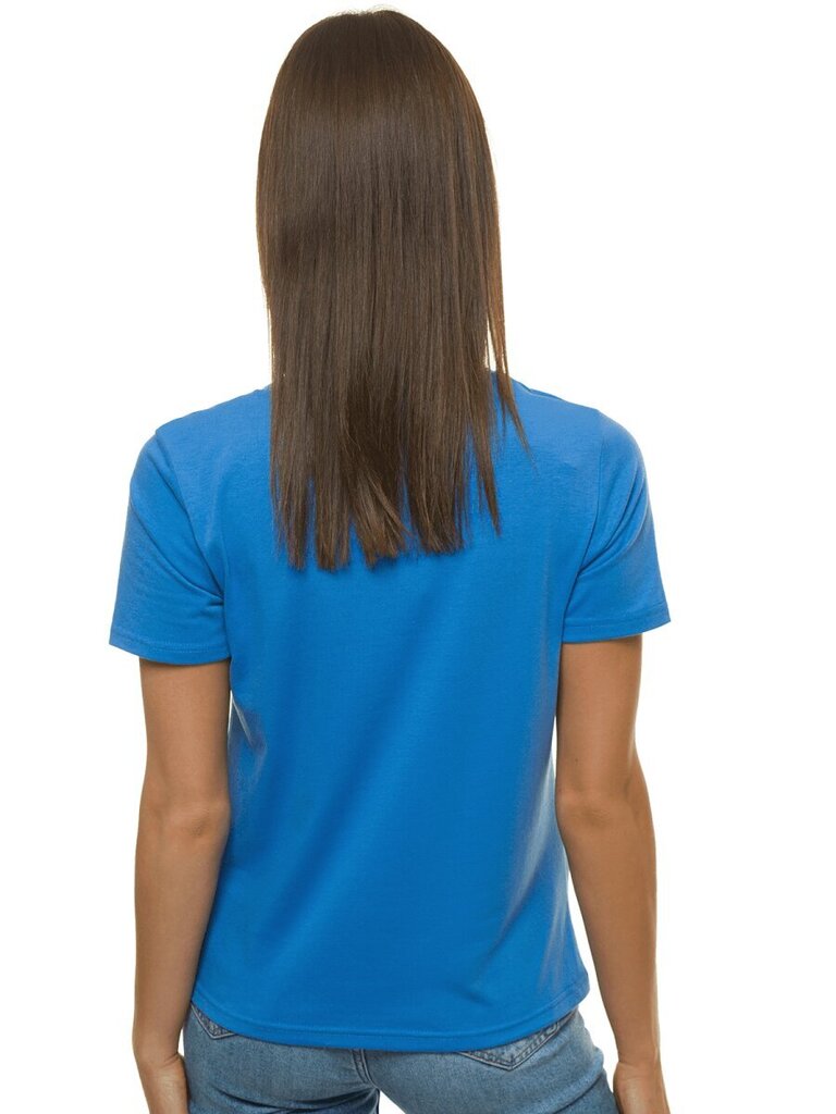 Naisten sininen T-paita Dian hinta ja tiedot | Naisten T-paidat | hobbyhall.fi