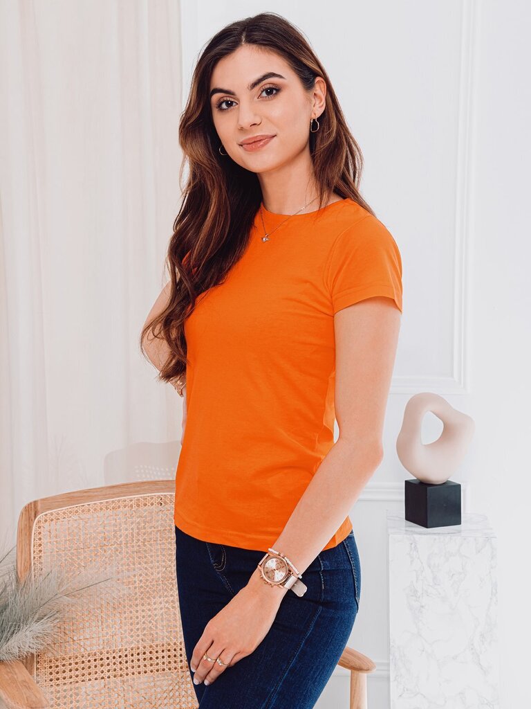 Naisten oranssi paita Nova hinta ja tiedot | Naisten T-paidat | hobbyhall.fi