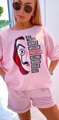 Vaaleanpunainen naisten sarja Vendetta hinta ja tiedot | Naisten urheiluvaatteet | hobbyhall.fi