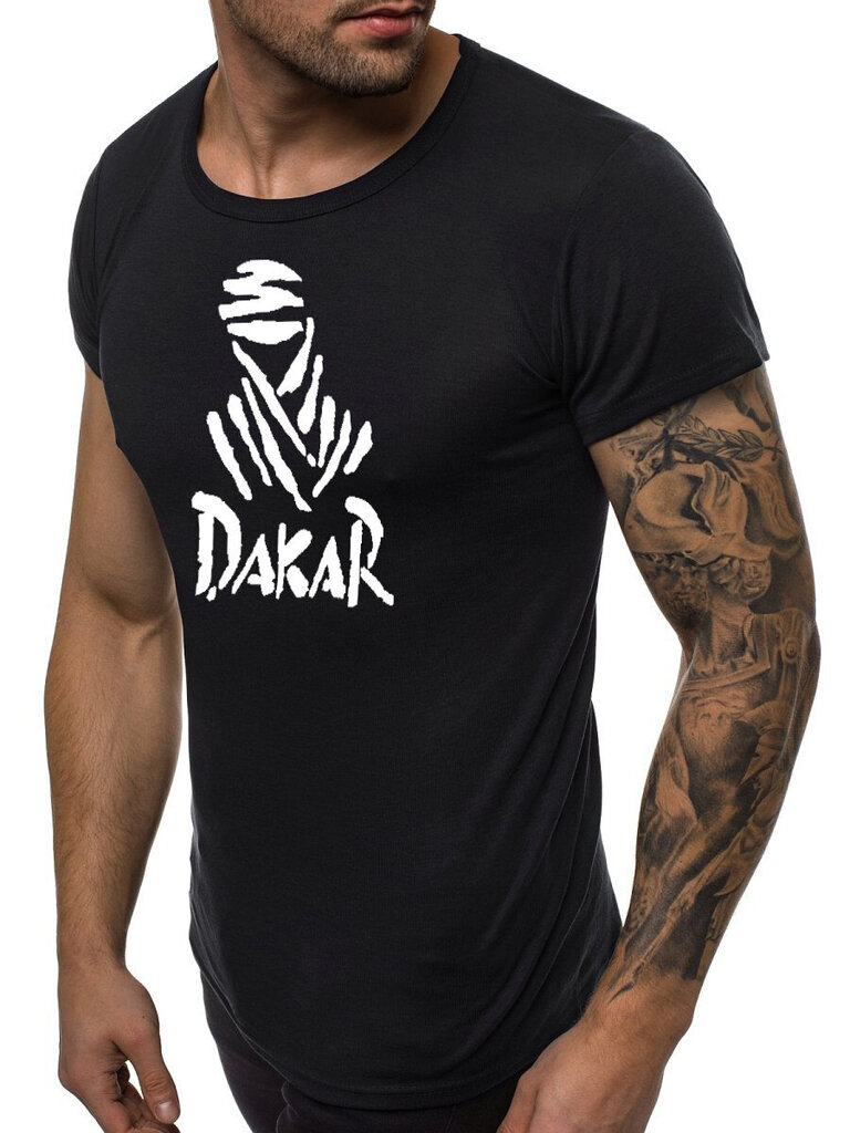 Miesten musta Dakar-paita hinta ja tiedot | Miesten T-paidat | hobbyhall.fi