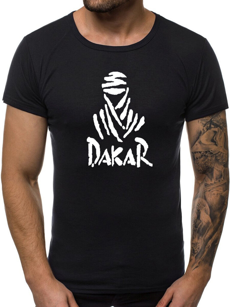 Miesten musta Dakar-paita hinta ja tiedot | Miesten T-paidat | hobbyhall.fi