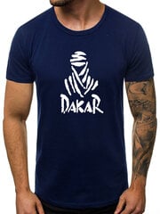 Miesten tummansininen Dakar-paita hinta ja tiedot | Miesten T-paidat | hobbyhall.fi