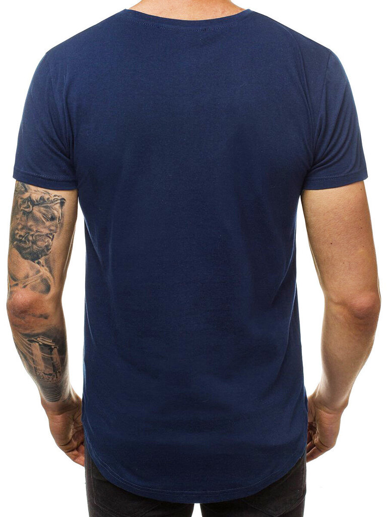 Miesten tummansininen T-paita VYTIS hinta ja tiedot | Miesten T-paidat | hobbyhall.fi