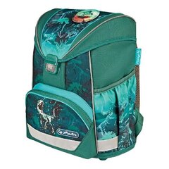 Herlitz koululaukku Ultralight - Green Rex, 15 l hinta ja tiedot | Koulureput ja -laukut | hobbyhall.fi