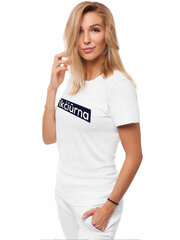 Naisten valkoinen T-paita Pikčiūrna hinta ja tiedot | Naisten T-paidat | hobbyhall.fi