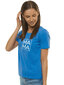Naisten sininen T-paita MAMA hinta ja tiedot | Naisten T-paidat | hobbyhall.fi