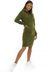 Naisten khaki hupullinen mekko Margaret hinta ja tiedot | Mekot | hobbyhall.fi