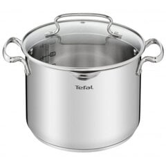 Tefal Duetto -kattila + kansi, 22 cm, 6,1 l hinta ja tiedot | Tefal Koti ja keittiö | hobbyhall.fi