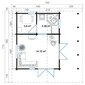 Kesämökki Missouri 22,7m² + makuukerros 10m² ja terassi 12m² hinta ja tiedot | Piharakennukset | hobbyhall.fi