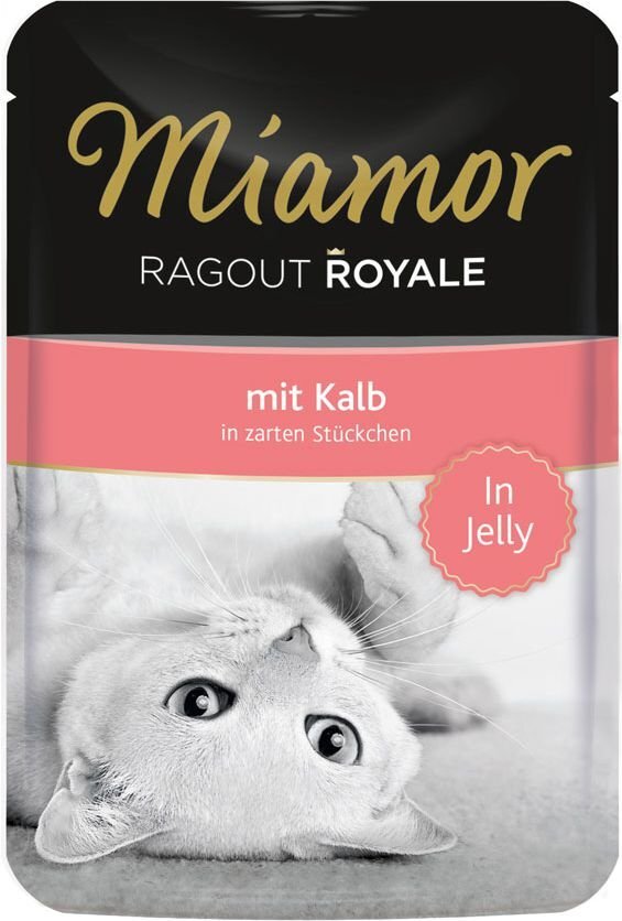 Miamor Ragout Royal vasikanliha, kalkkuna, lohi, 12x100g hinta ja tiedot | Kissanruoka | hobbyhall.fi