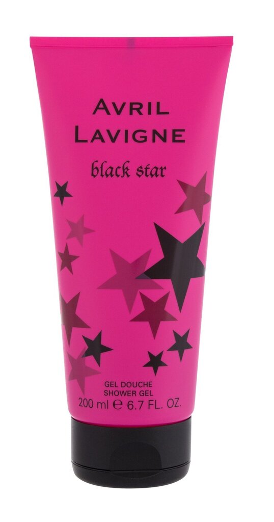 Avril Lavigne Black Star suihkugeeli 200 ml hinta ja tiedot | Naisten ihonhoito | hobbyhall.fi