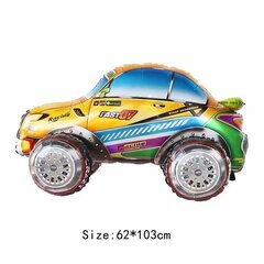 Folioilmapallo 4D-kilpa-auto, 62 x 103 cm hinta ja tiedot | Ilmapallot | hobbyhall.fi