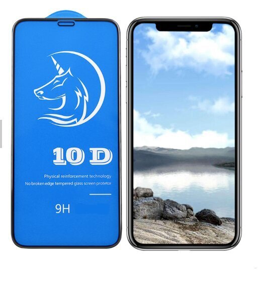 Soundberry Näytönsuoja Soundberry 10 D Apple iPhone Xs Max /11 Pro Max -puhelimelle hinta ja tiedot | Näytönsuojakalvot ja -lasit | hobbyhall.fi