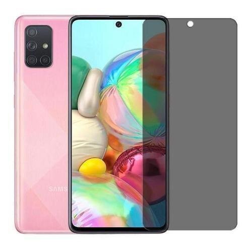 Näytönsuoja Soundberry Privacy(Anti-Spy) 5D Samsung Galaxy A71 puhelimelle hinta ja tiedot | Näytönsuojakalvot ja -lasit | hobbyhall.fi