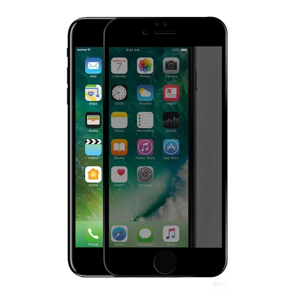 Näytönsuoja Soundberry Privacy(Anti-Spy) 5D Apple iPhone SE2/SE2020 puhelimelle hinta ja tiedot | Näytönsuojakalvot ja -lasit | hobbyhall.fi