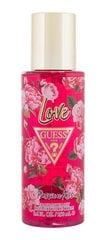 GUESS Love Passion Kiss -vartalosuihke, 250 ml hinta ja tiedot | Naisten ihonhoito | hobbyhall.fi