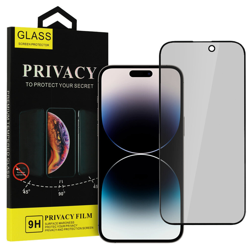 Suojalasi Privacy Glass - Samsung Galaxy S22 Plus hinta ja tiedot | Näytönsuojakalvot ja -lasit | hobbyhall.fi