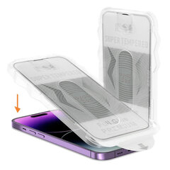 Suojalasi Easy Stick Box - iPhone 12 / 12 Pro hinta ja tiedot | Tempered Glass Puhelimet, älylaitteet ja kamerat | hobbyhall.fi