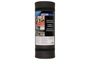 Retkimatto Atom, 195x50x1,2 cm, musta hinta ja tiedot | ATOM Urheilu ja vapaa-aika | hobbyhall.fi