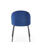 2 tuolin setti K314, sininen/musta hinta ja tiedot | Ruokapöydän tuolit | hobbyhall.fi