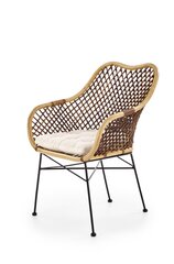 Tuoli K336, ruskea/musta hinta ja tiedot | Ruokapöydän tuolit | hobbyhall.fi